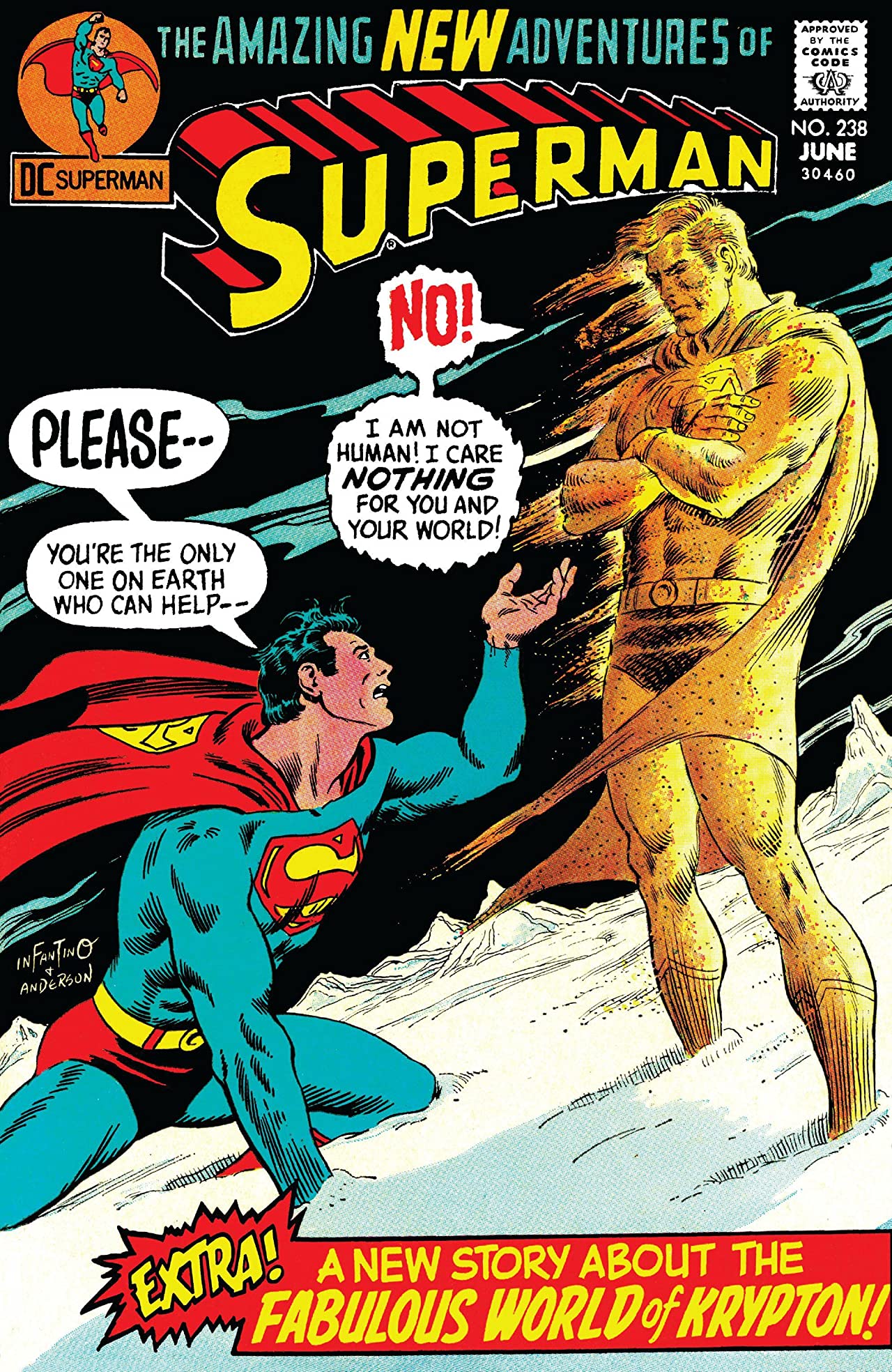 Cover of Superman #238