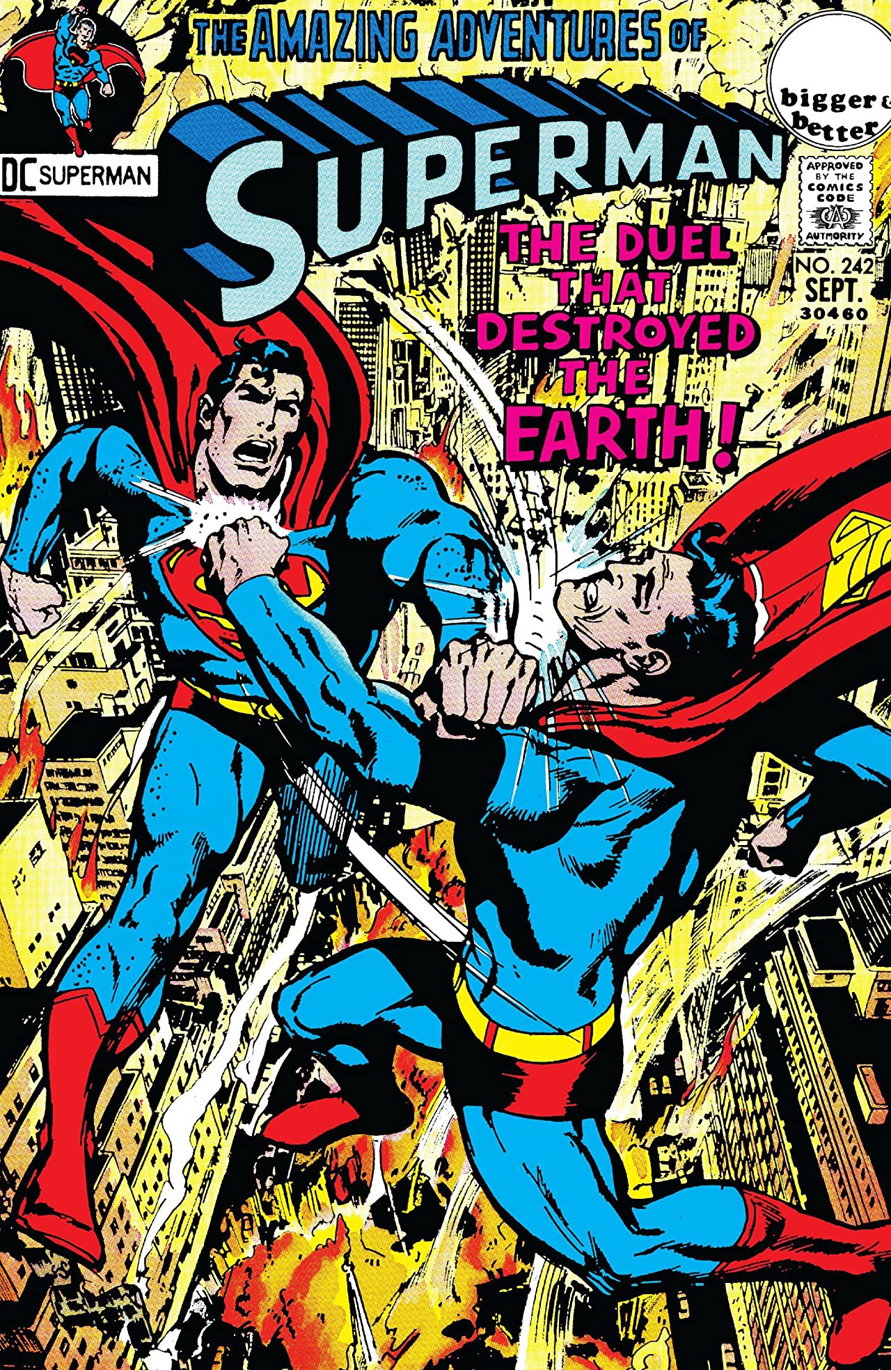 Cover of Superman #242