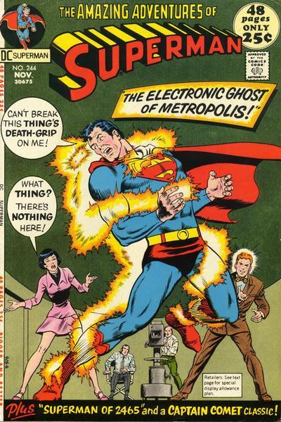 Cover of Superman #244