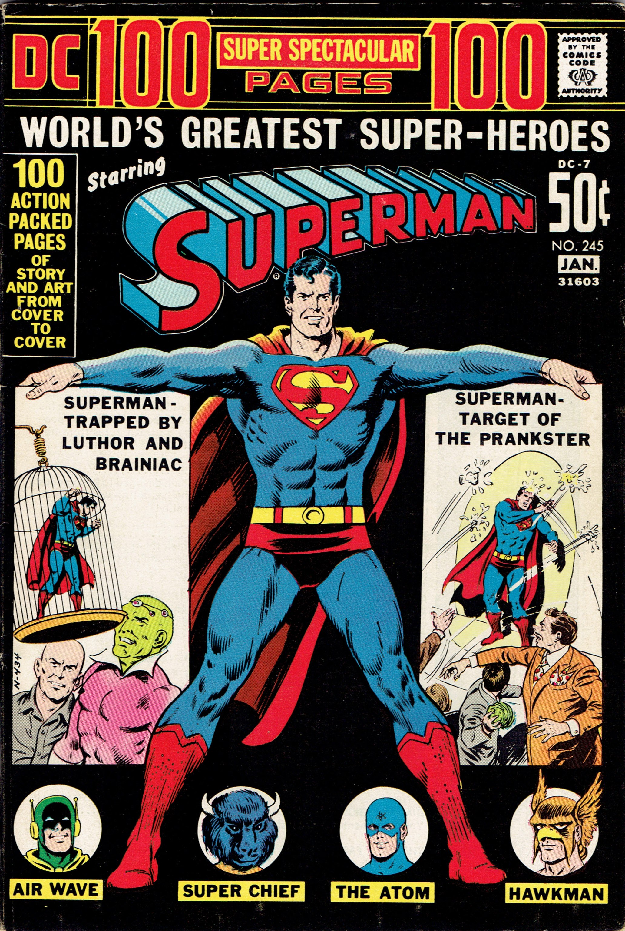 Cover of Superman #245