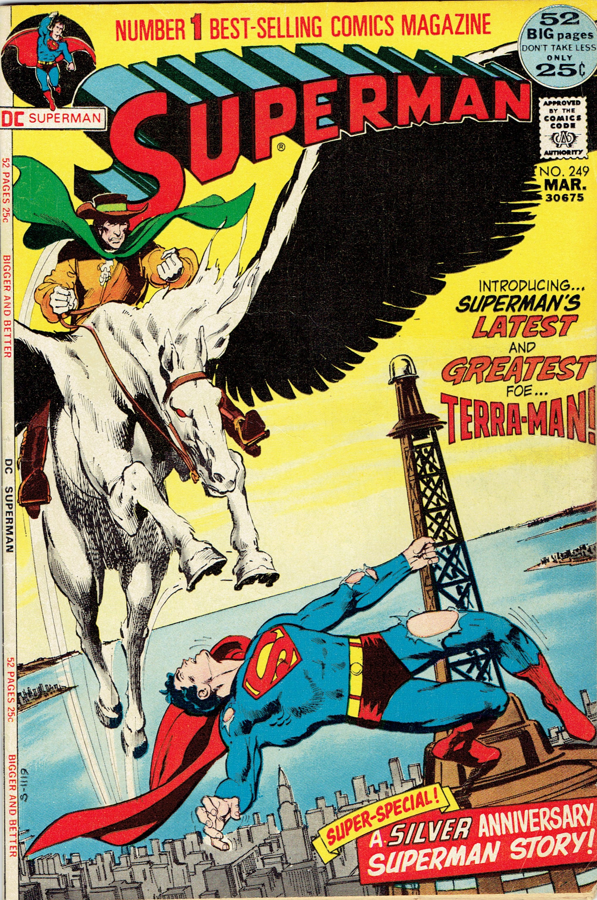 Cover of Superman #249