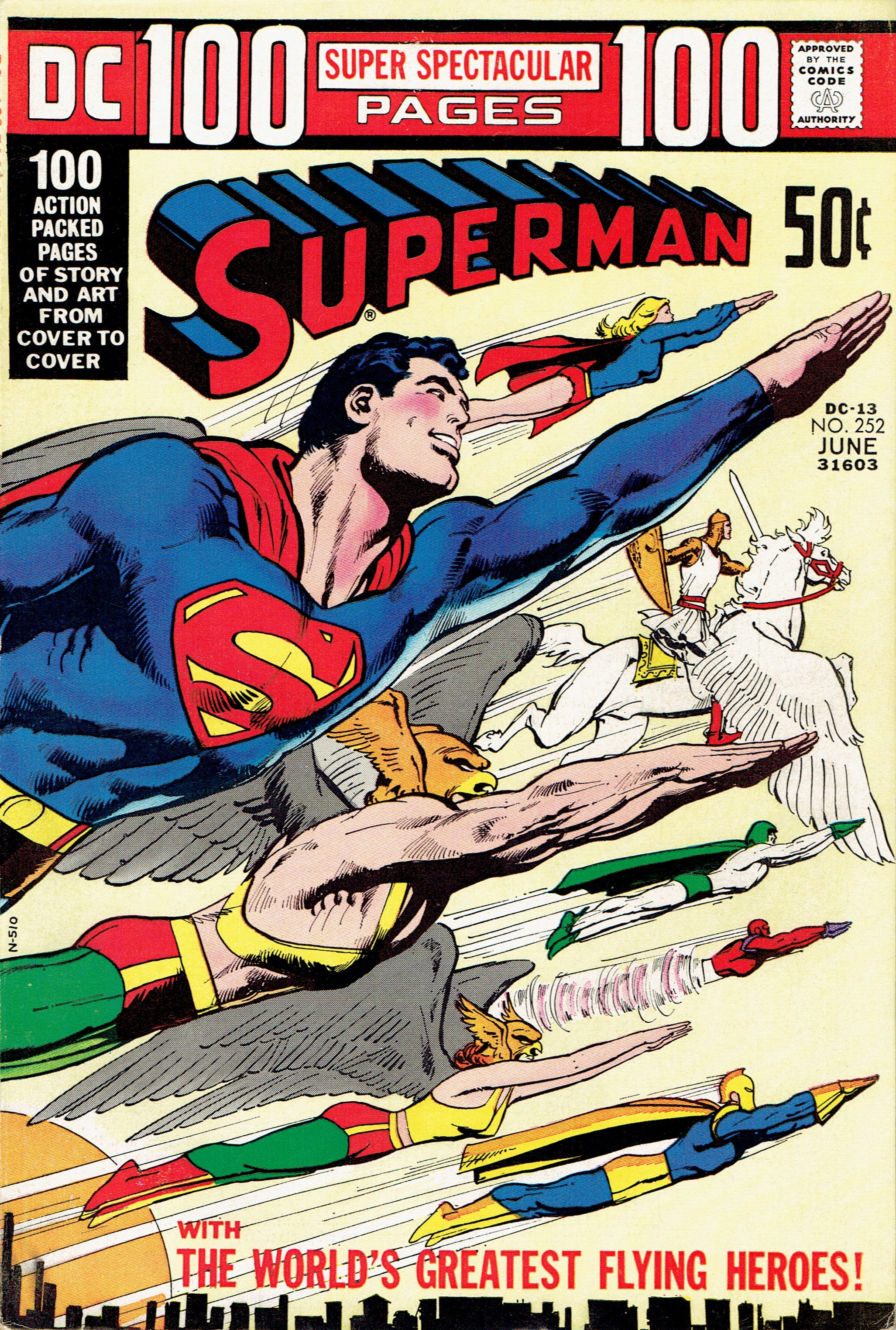 Cover of Superman #252