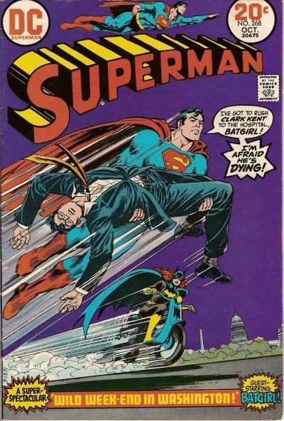 Cover of Superman #268