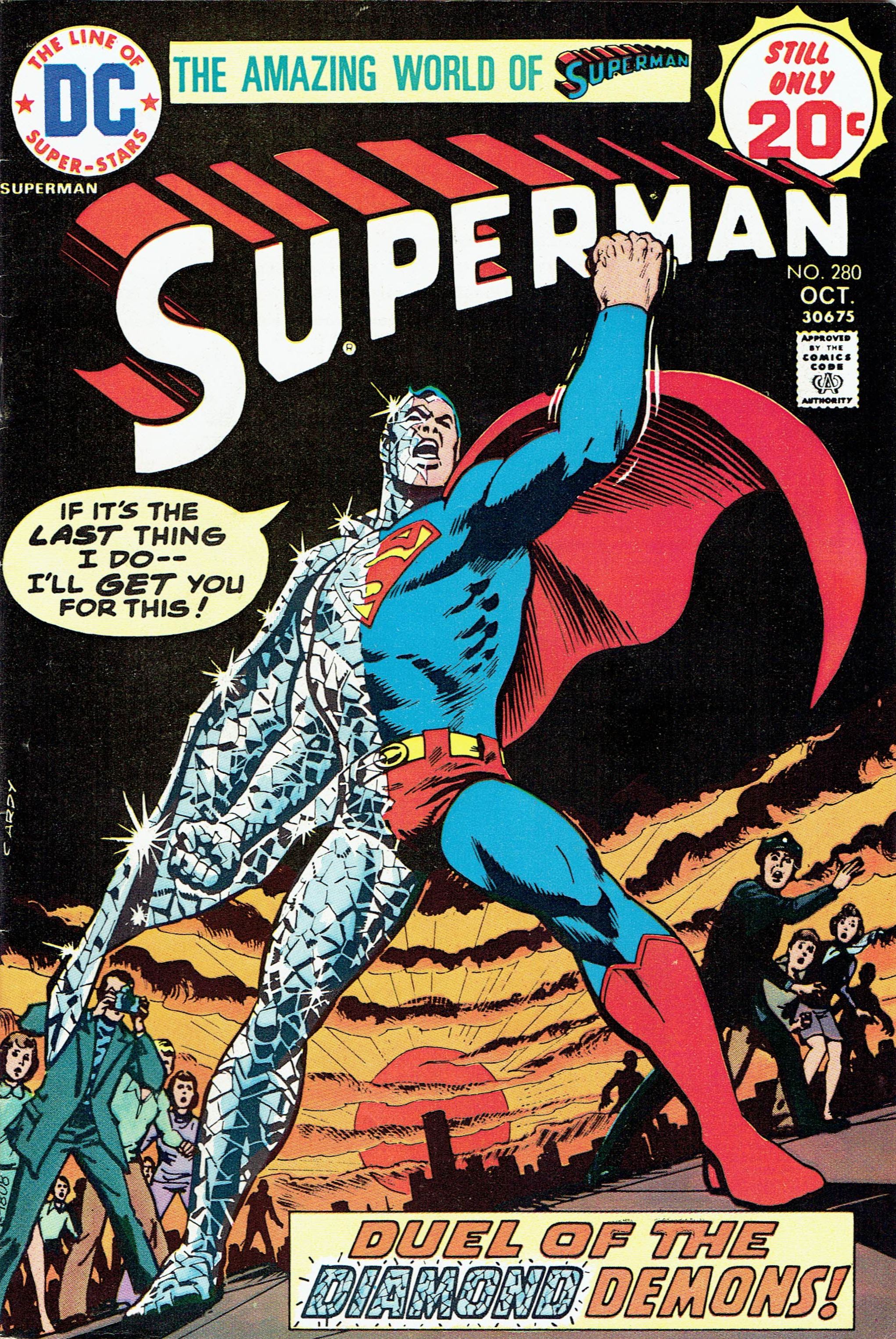 Cover of Superman #280