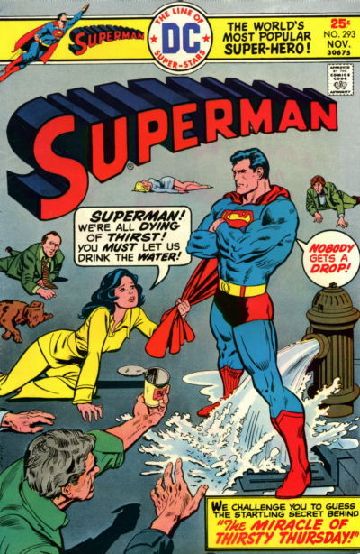 Cover of Superman #293