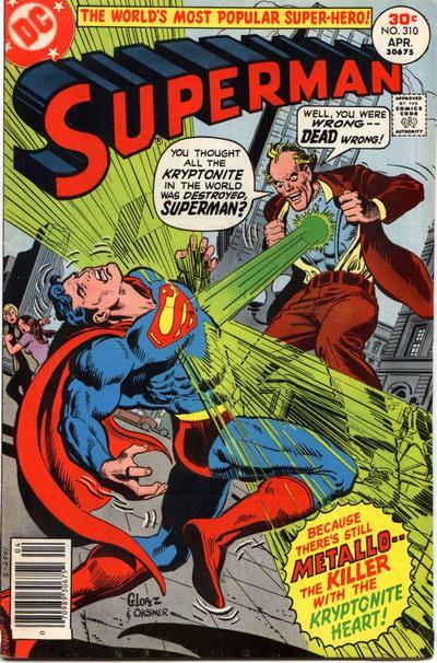 Cover of Superman #310