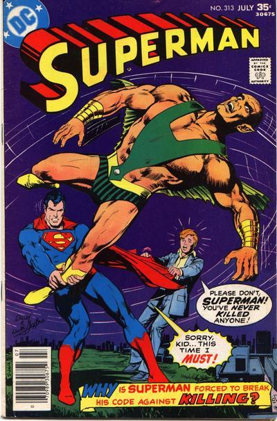 Cover of Superman #313