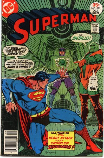 Cover of Superman #316
