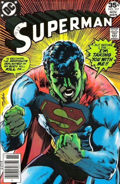 Cover of Superman #317