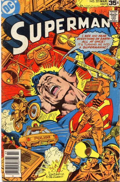 Cover of Superman #321
