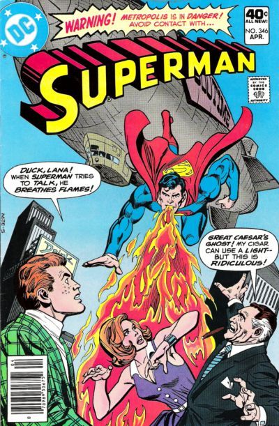 Cover of Superman #346