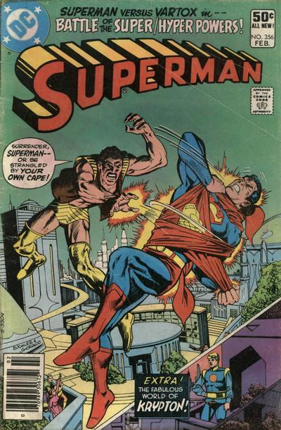 Cover of Superman #356