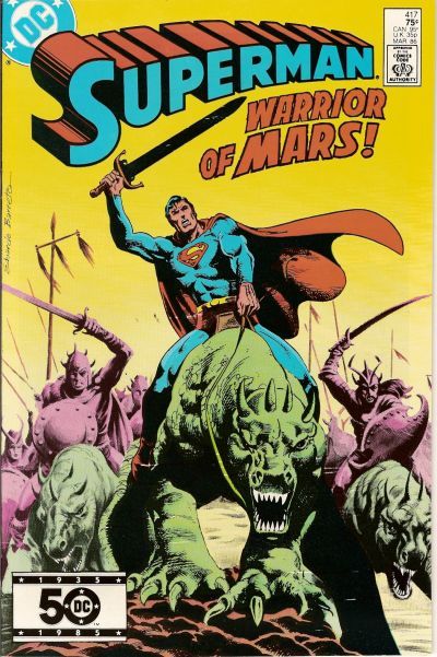 Cover of Superman #417