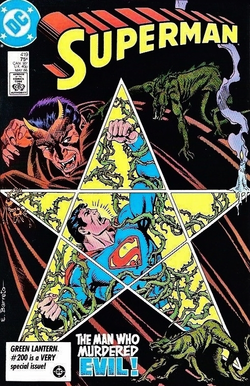 Cover of Superman #419