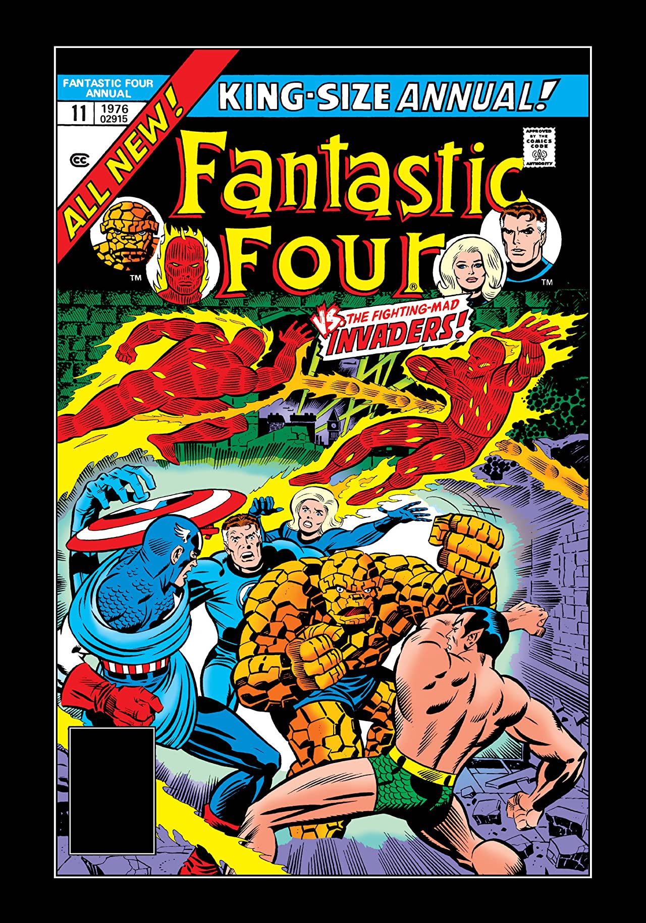 Cover of Fantastic Four Annual #11