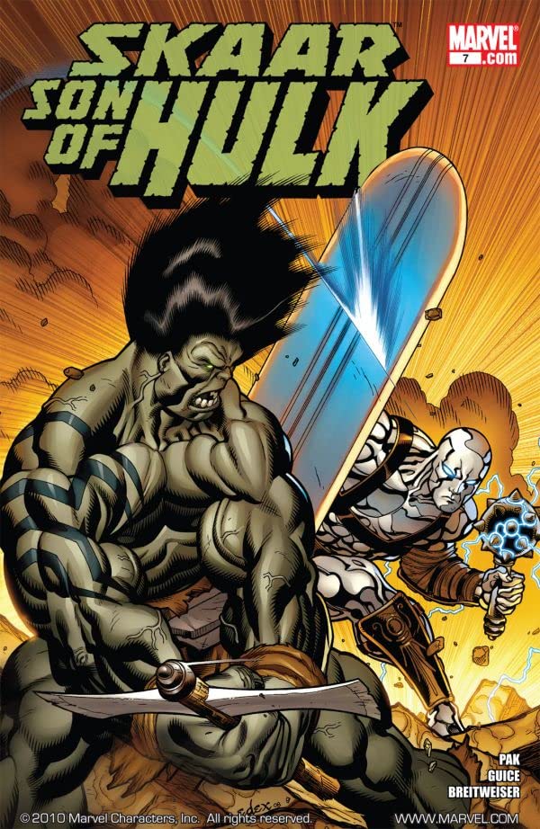 Skaar: Son of Hulk #7 cover