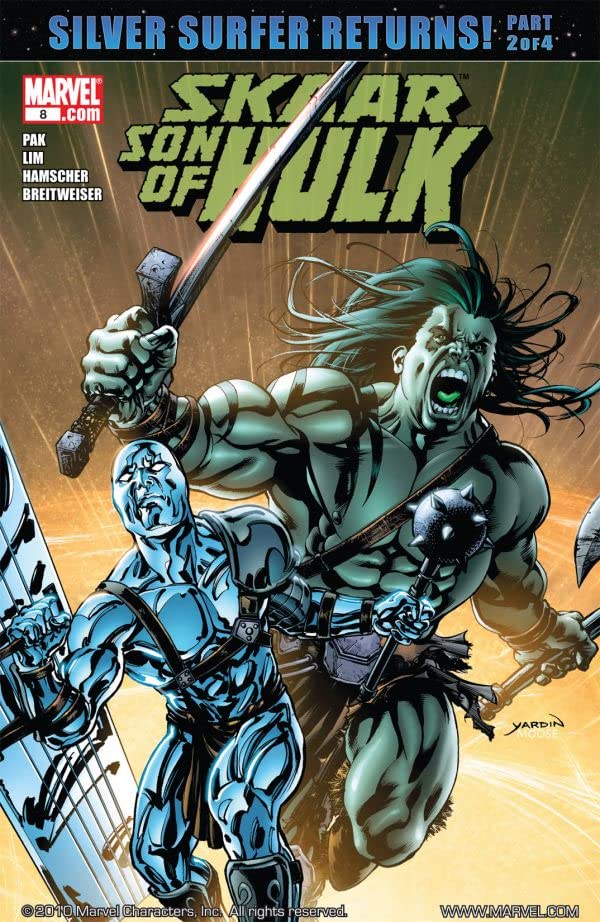 Skaar: Son of Hulk (2008) #8 cover