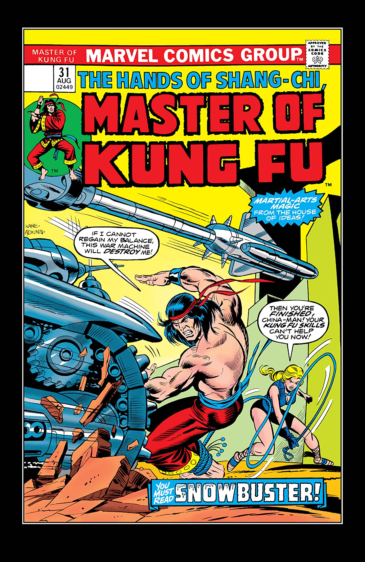 Cover of Master of Kung Fu