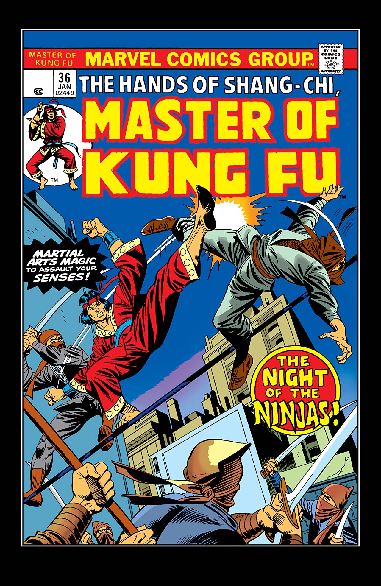 Cover of Master of Kung Fu
