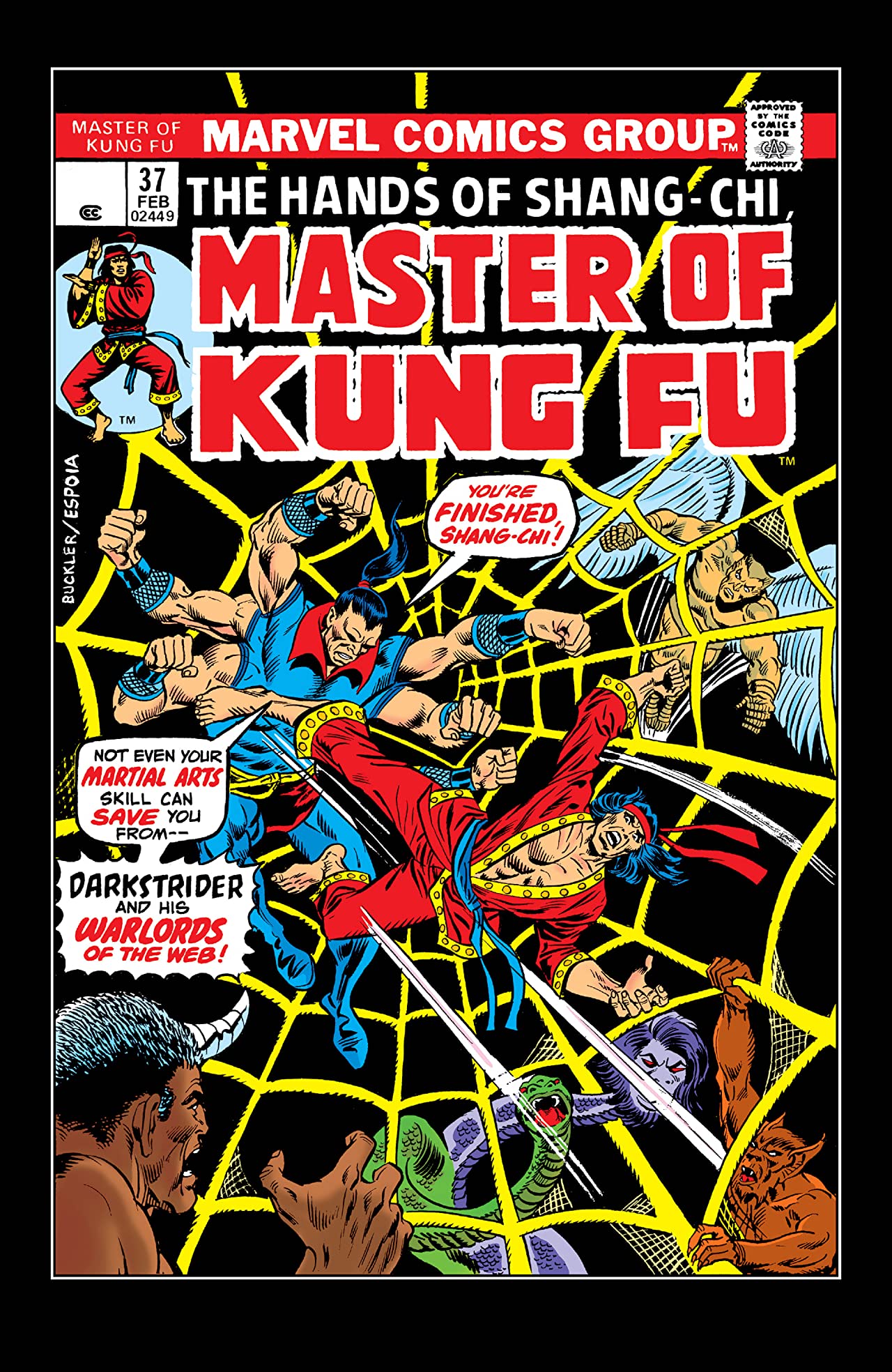 Cover of Master of Kung Fu