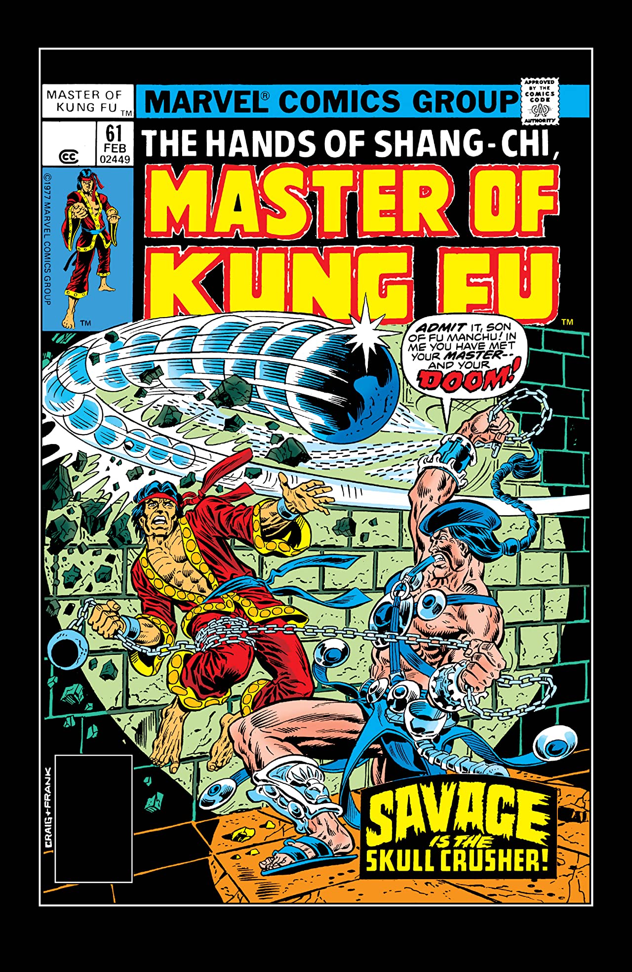 Cover of Master of Kung Fu