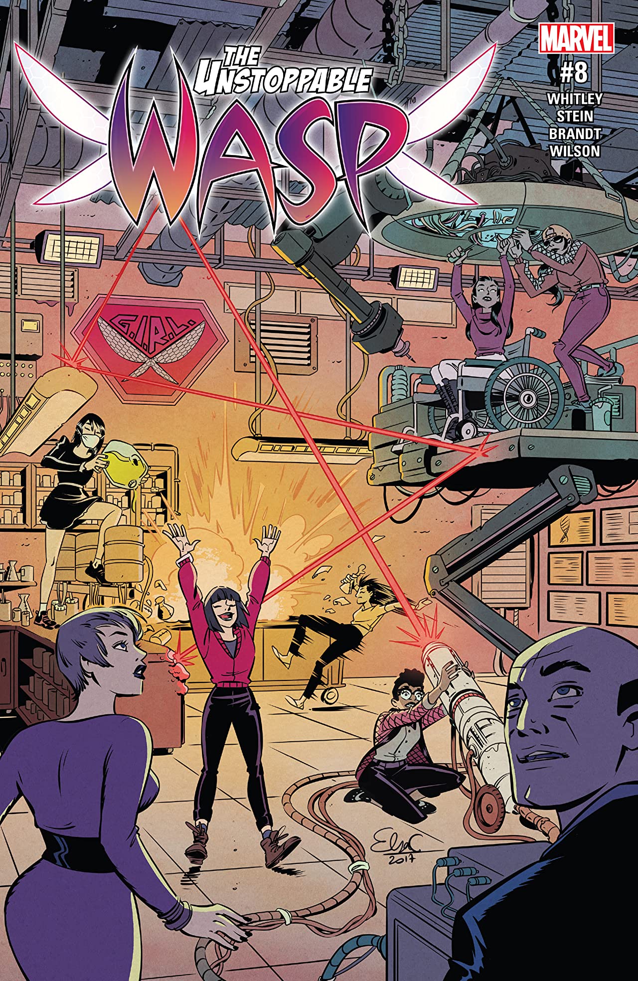 Unstoppable Wasp (2017) #8