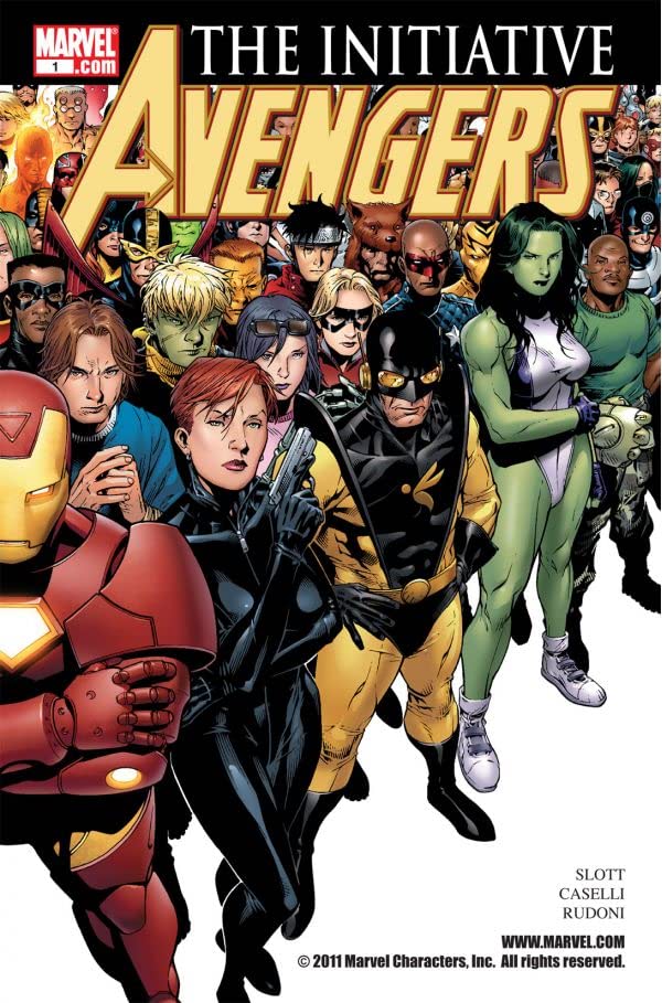 Avengers: The Initiative (2007) #1 cover