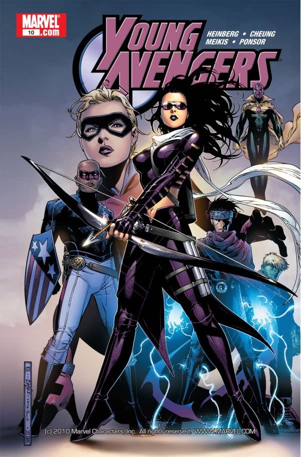 Young Avengers (2005) #10 cover