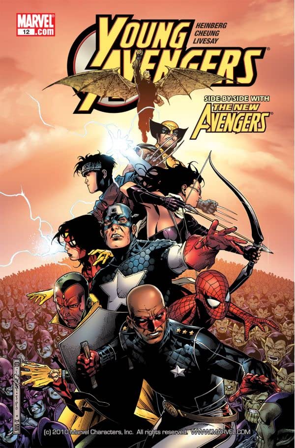 Cover of Young Avengers #12