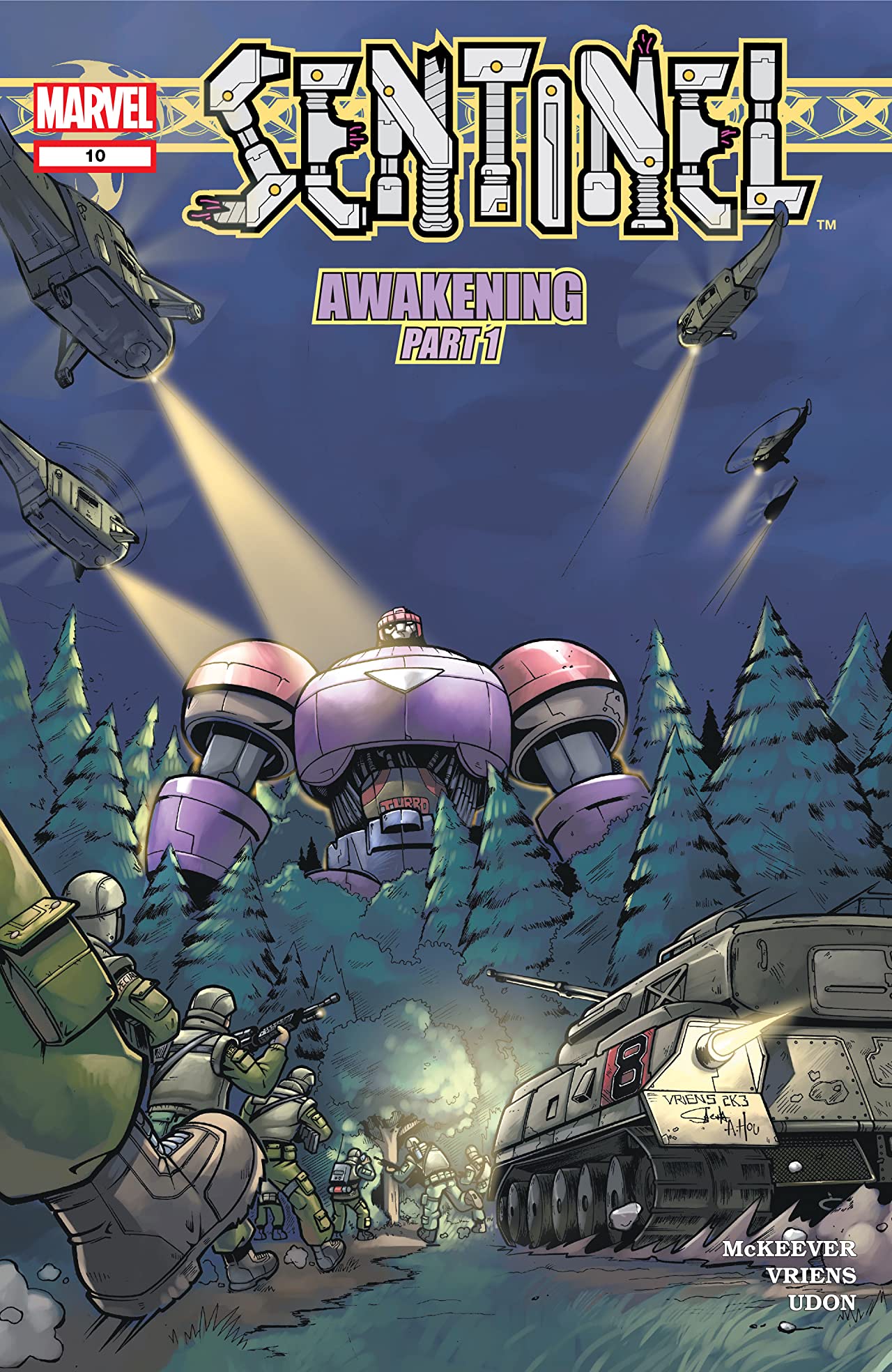 Sentinel (2003) #10 cover