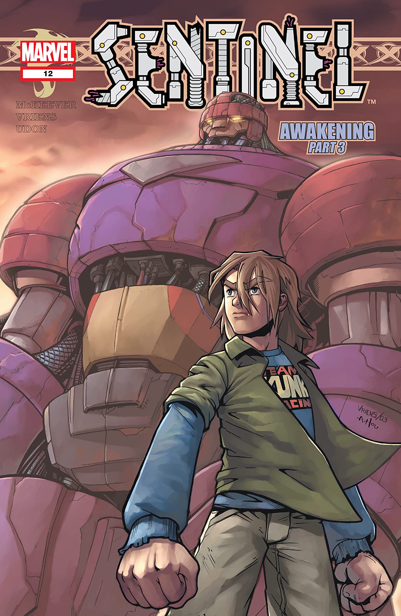 Sentinel (2003) #12 cover