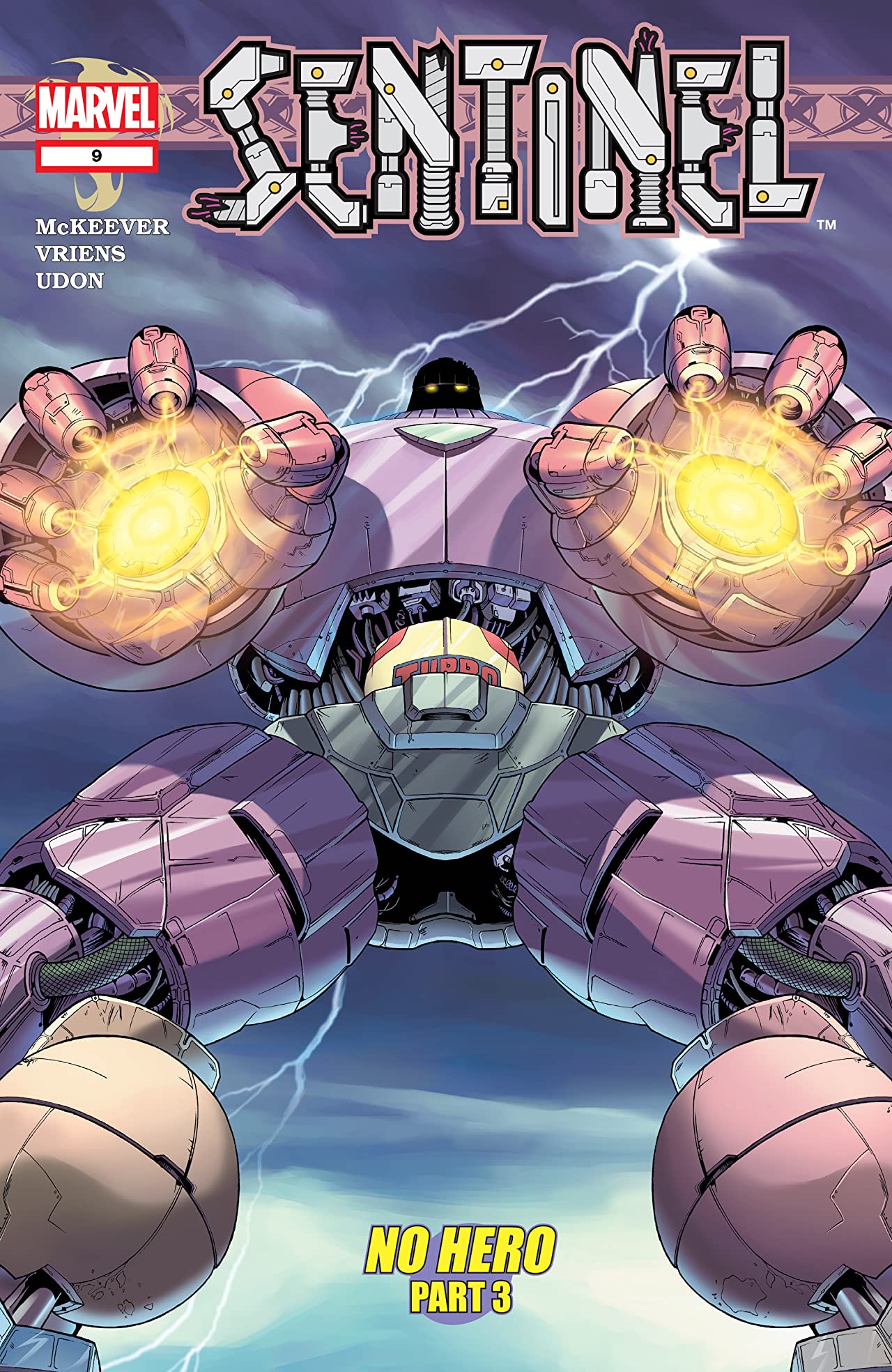 Sentinel (2003) #9 cover