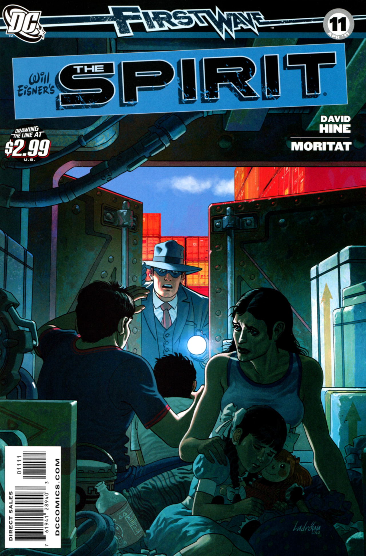 The Spirit (2010) #11 cover