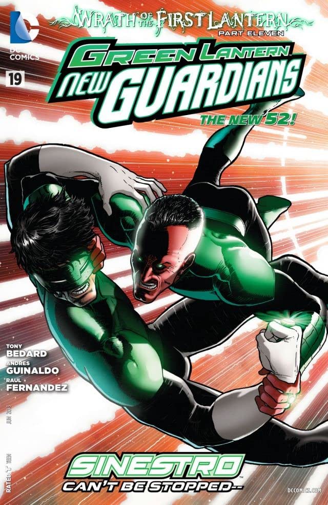 Green Lantern: New Guardians (2011) #19 cover