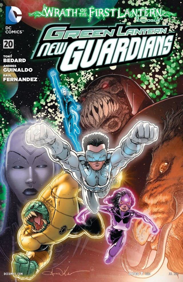 Green Lantern: New Guardians (2011) #20 cover