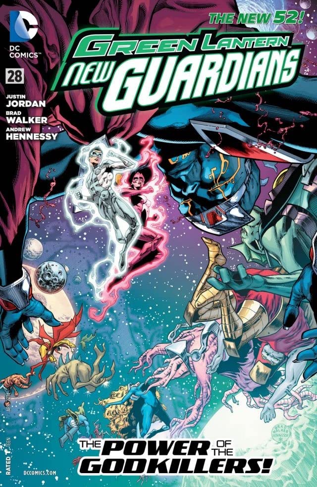 Green Lantern: New Guardians (2011) #28 cover