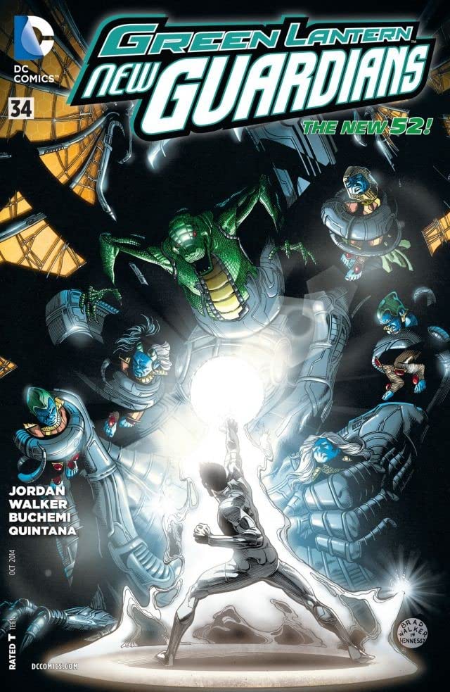 Green Lantern: New Guardians (2011) #34 cover