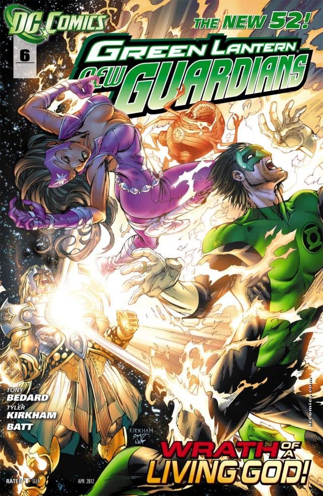 Green Lantern: New Guardians (2011) #6 cover