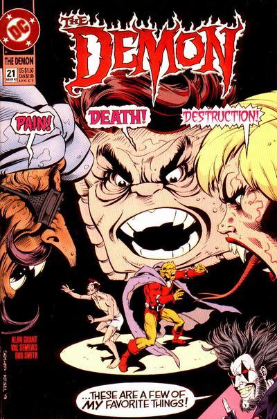 The Demon (1990) #21 cover