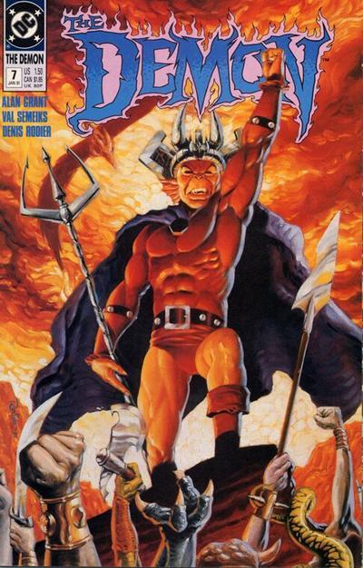 The Demon (1990) #7 cover