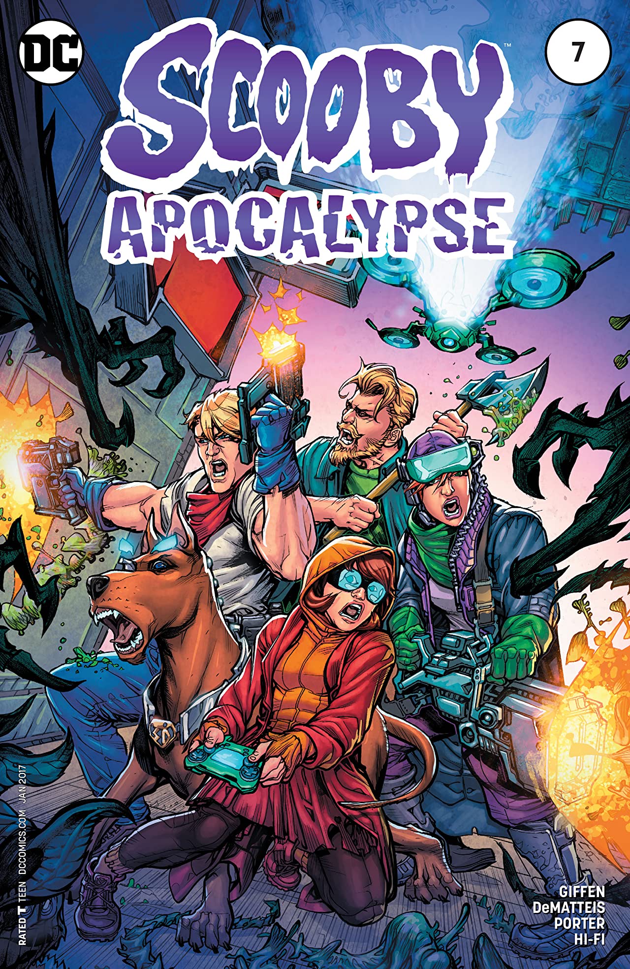 Scooby Apocalypse (2016) #7 cover