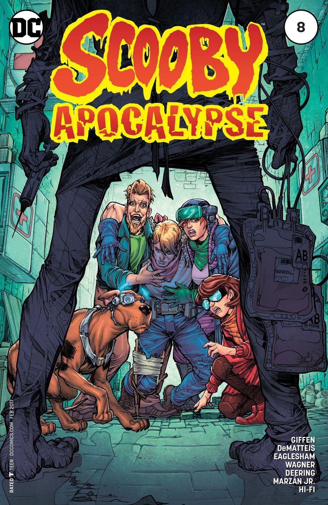 Scooby Apocalypse (2016) #8 cover