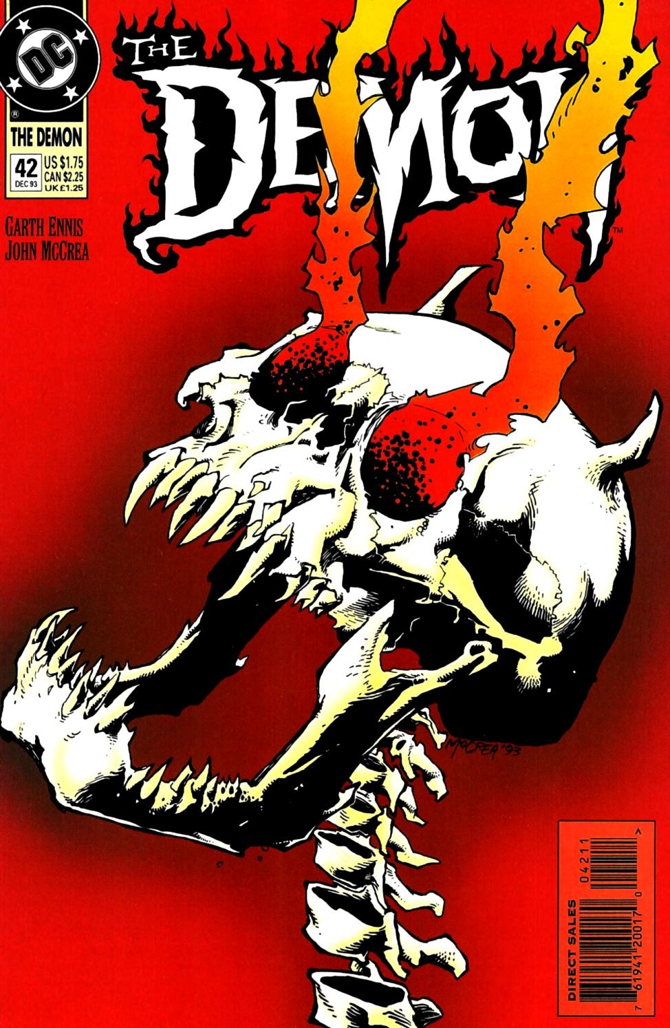 The Demon (1990) #42 cover