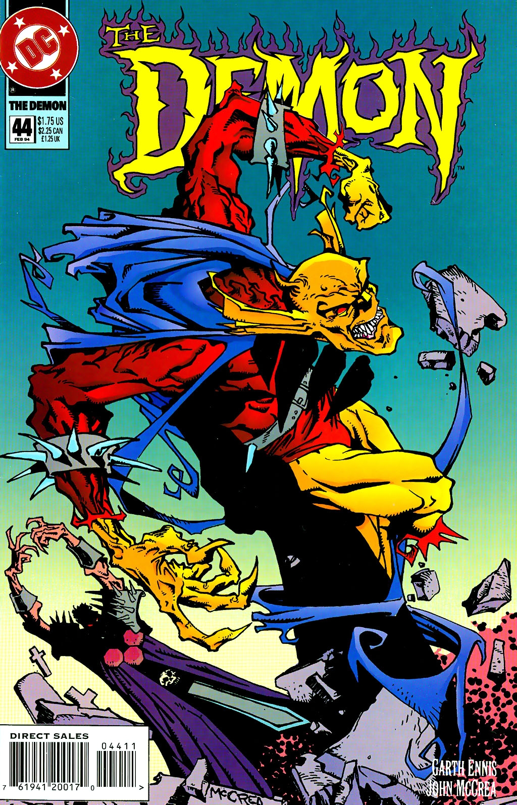 The Demon (1990) #44 cover