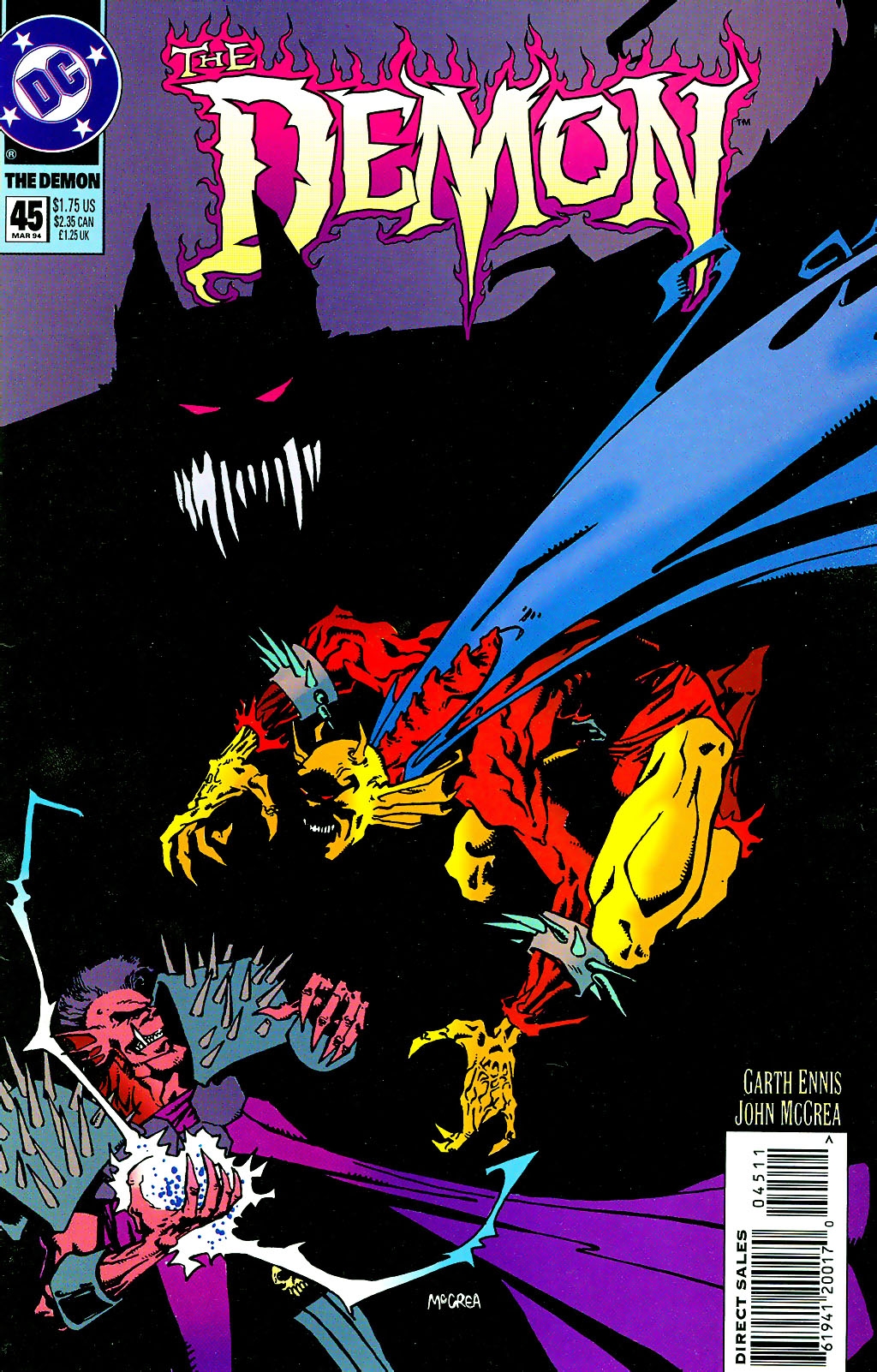 Cover of The Demon #45