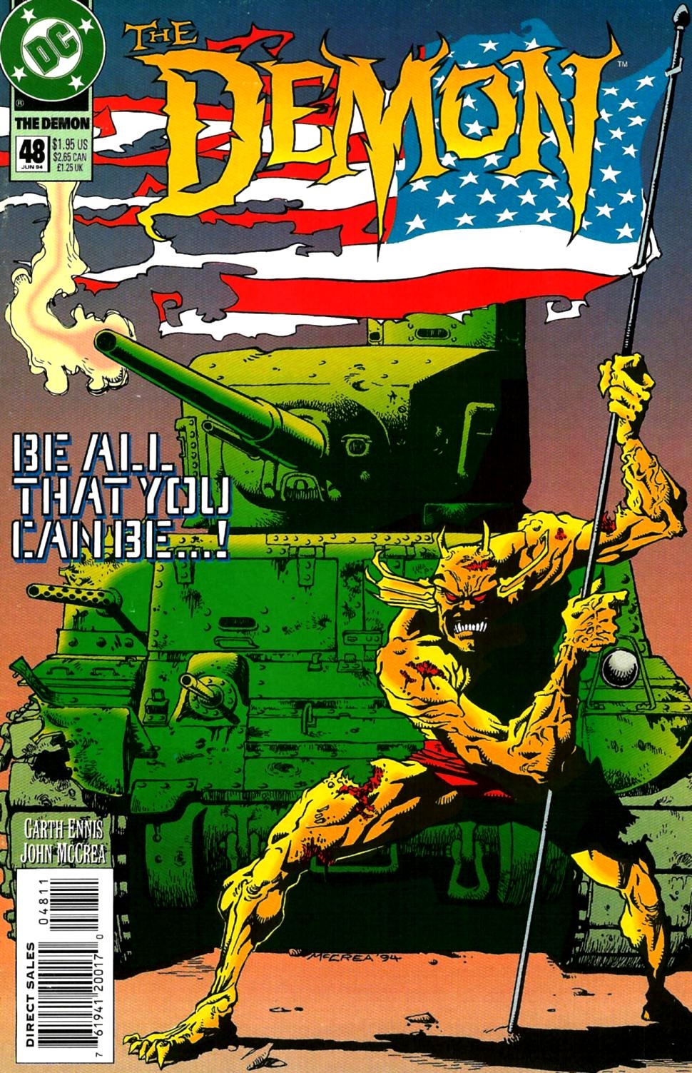 The Demon (1990) #48 cover