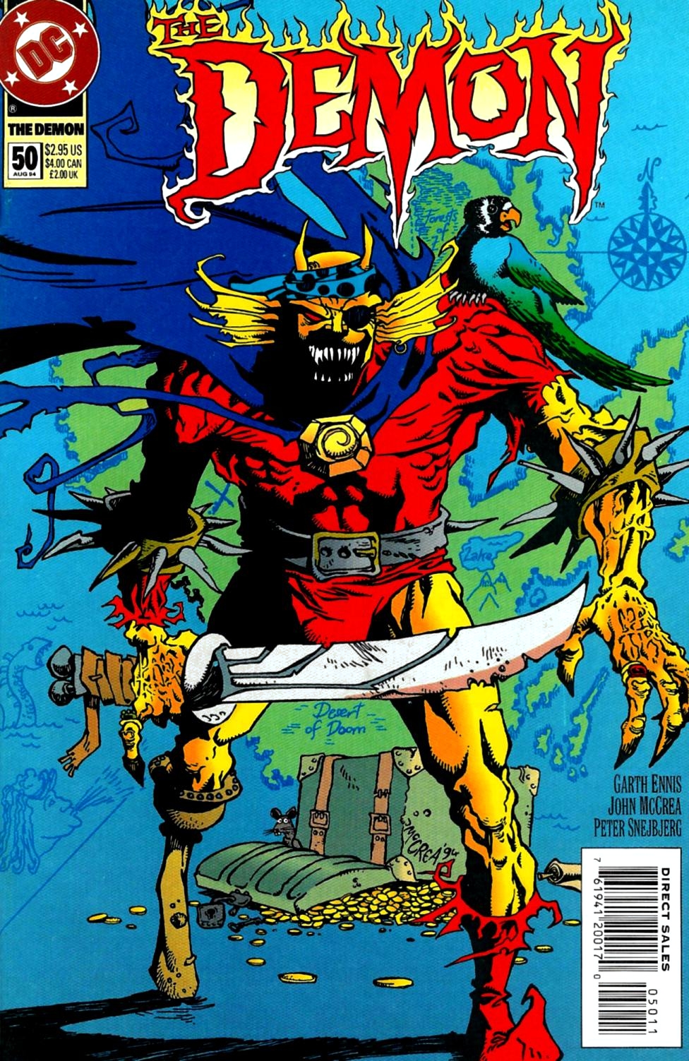 The Demon (1990) #50 cover