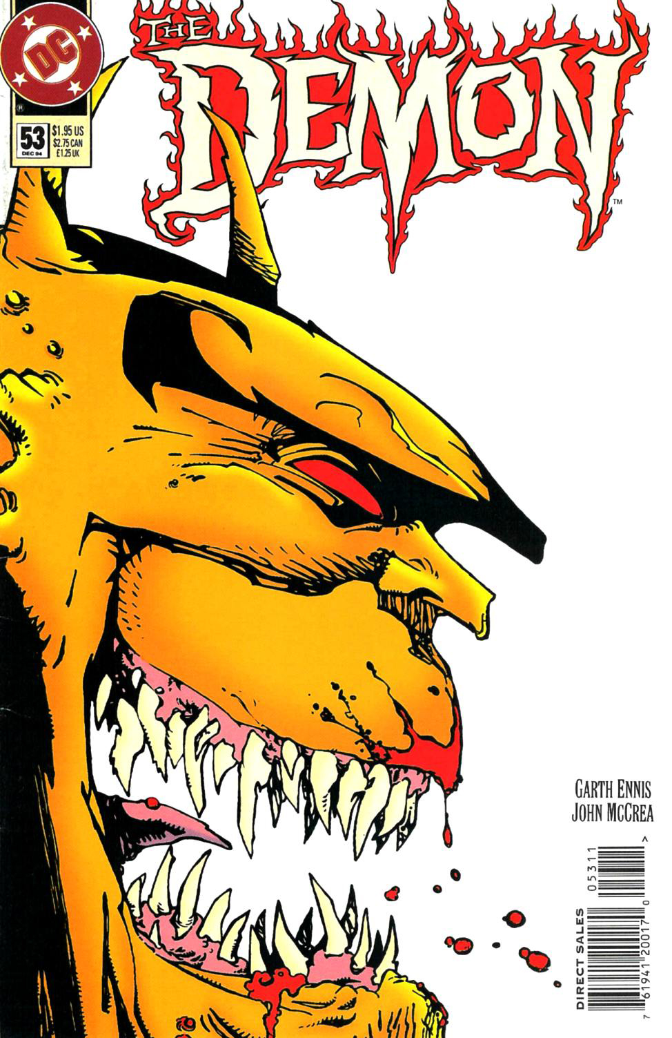 The Demon (1990) #53 cover