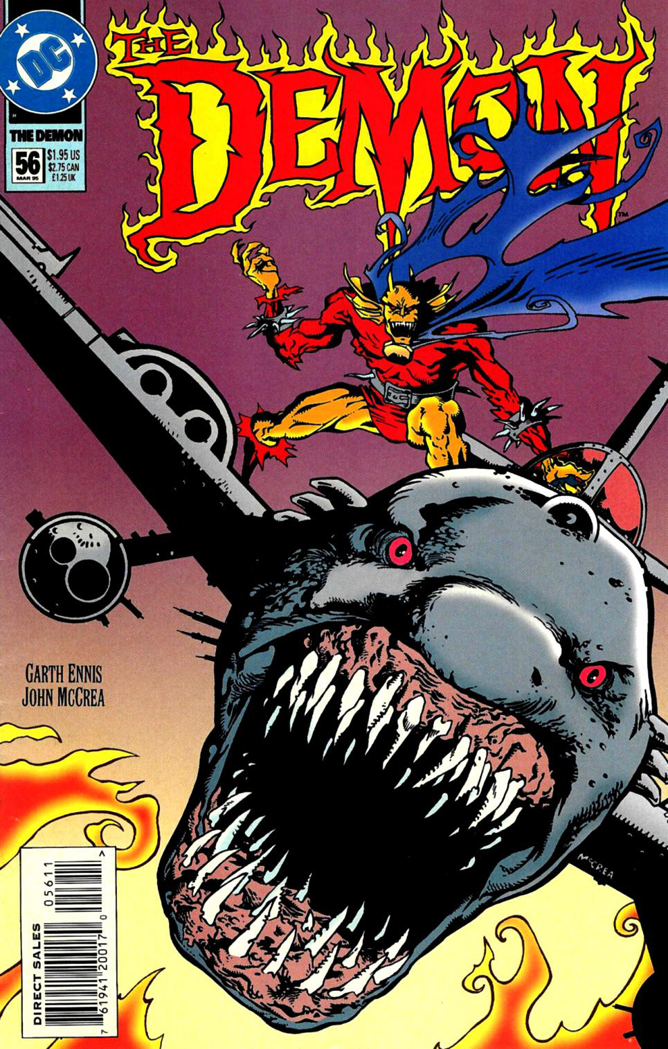 The Demon (1990) #56 cover