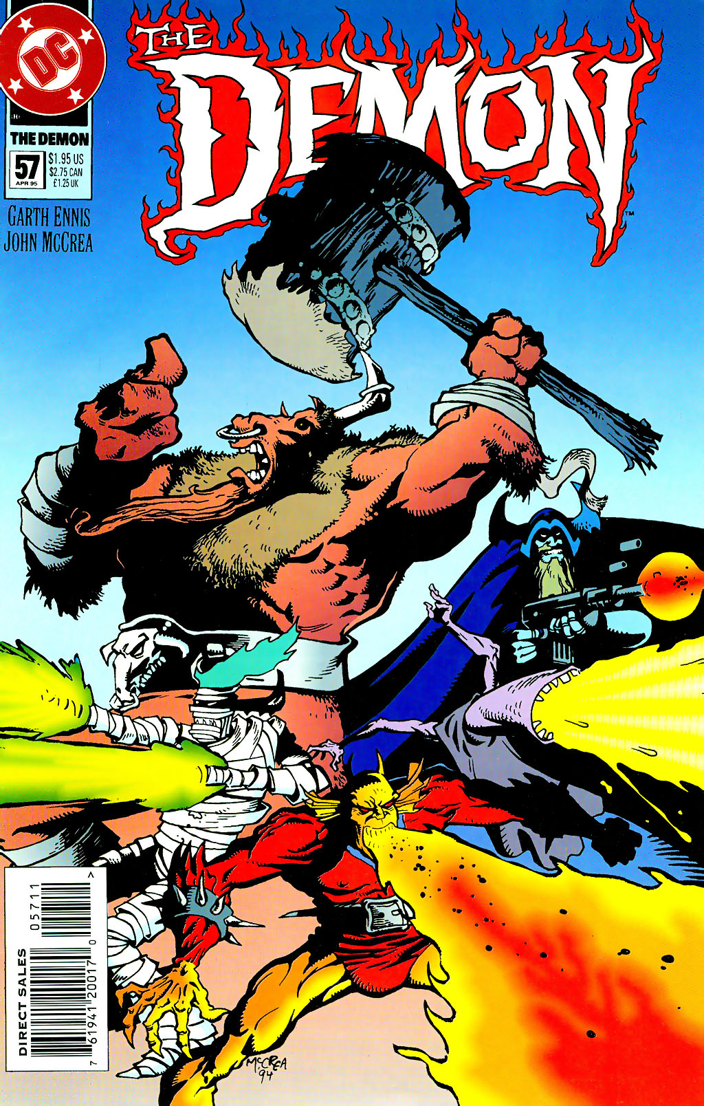 The Demon (1990) #57 cover